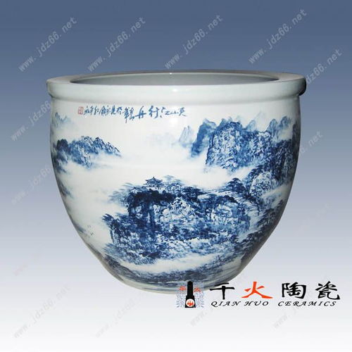 景德镇陶瓷大缸 风水陶瓷大缸