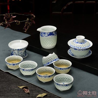 【佳昌青瓷陶瓷功夫茶具套装特色陶瓷工艺品茶壶青瓷厂家直销配礼盒123】德化县品御陶瓷研究所 - 产品库