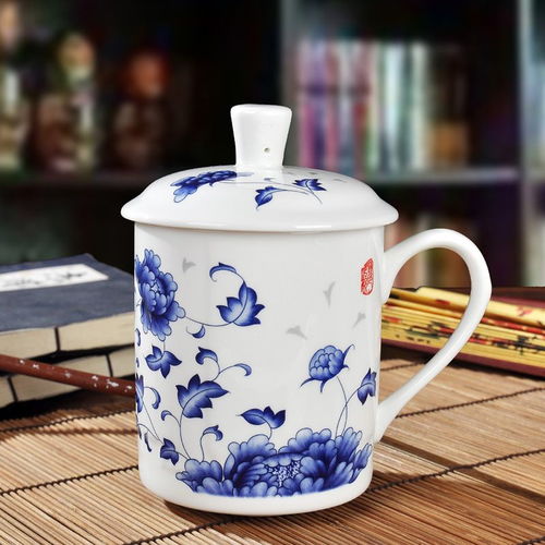 会议专用陶瓷茶杯 合元堂